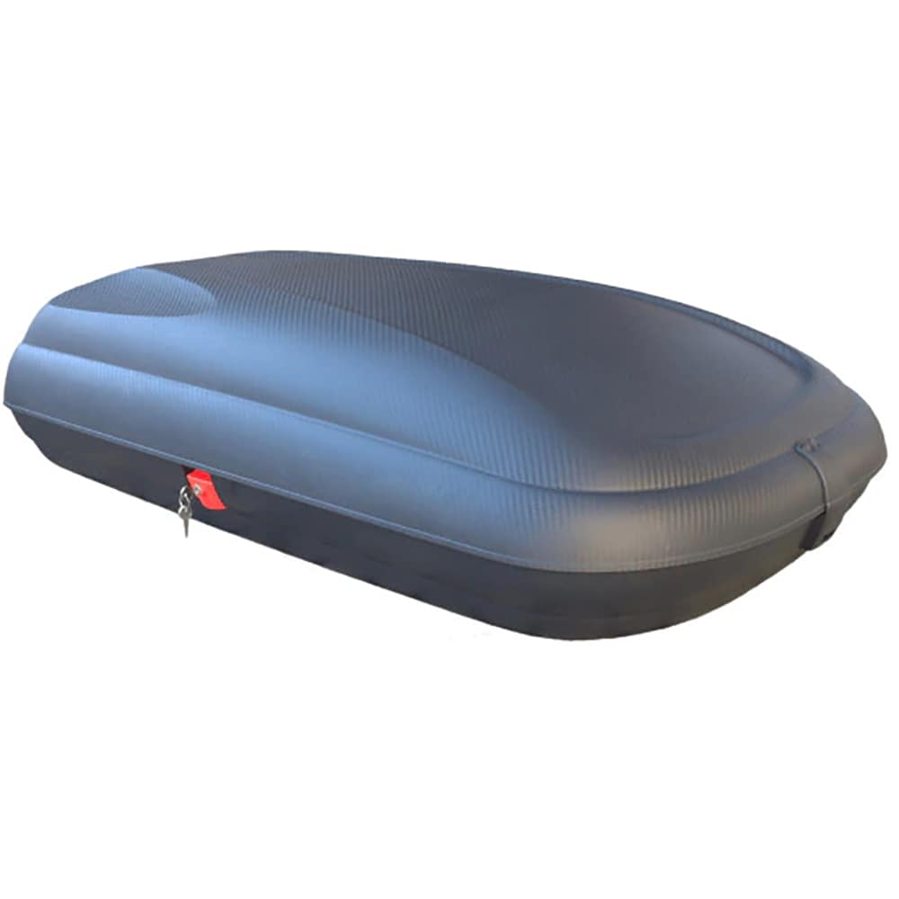 Cutie portbagaj CARBON LOOK 320, 320l, negru mat 