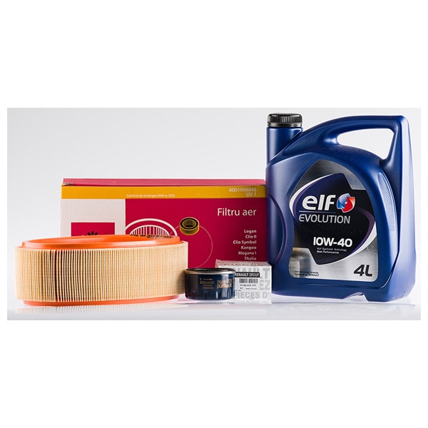 Kit schimb ulei Plus ELF pentru Renault Clio 1.4 Mpi