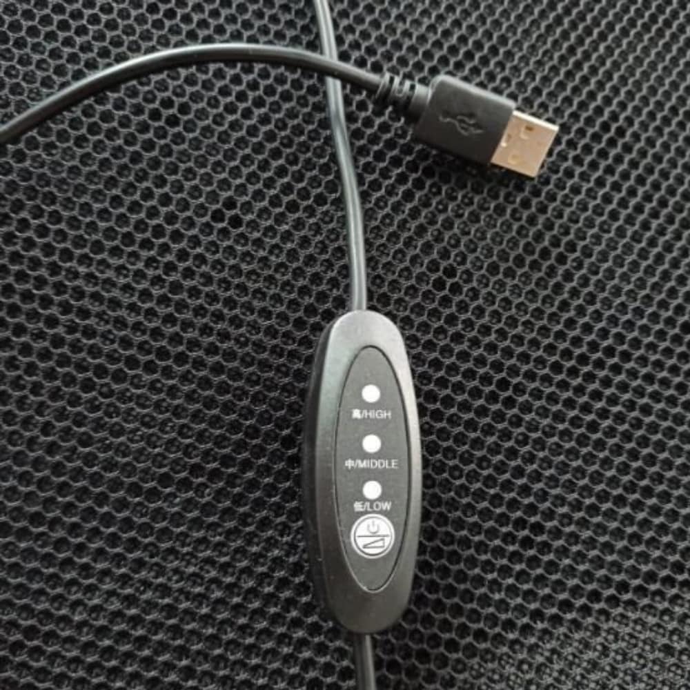 Perna pentru scaun ROLL FAST USB-03, ventilatie, negru