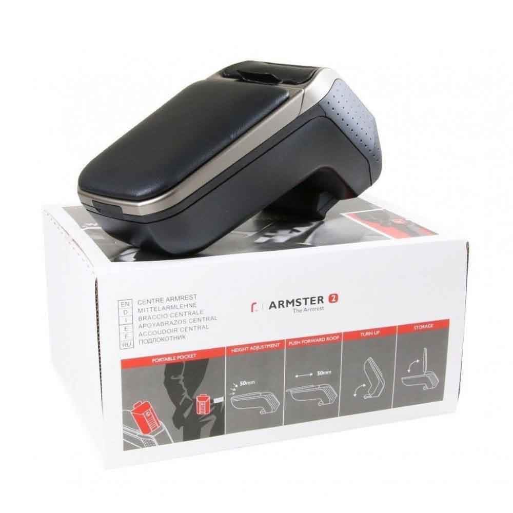 Cotiera auto RATI Armster, Duster 2018-Prezent, negru-gri