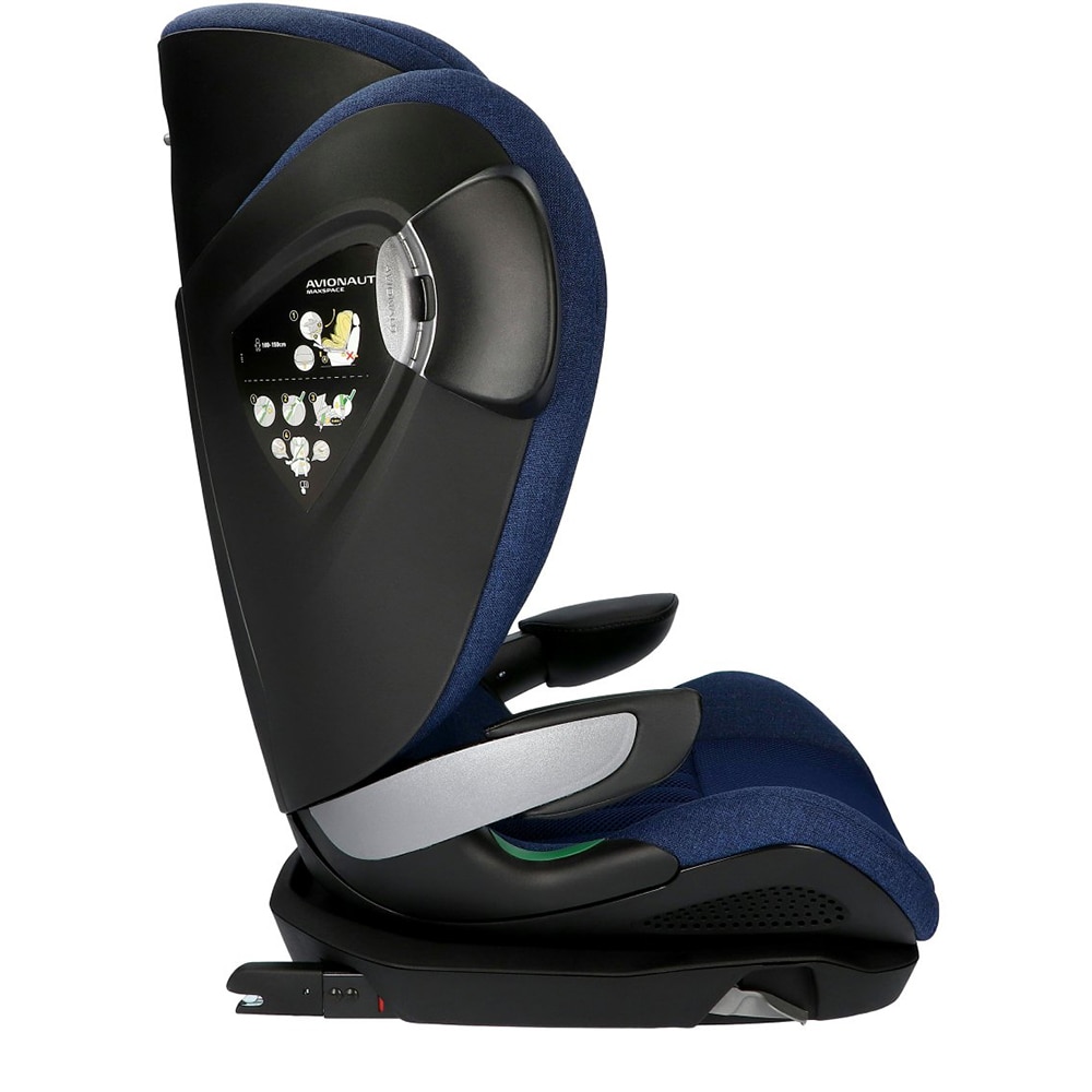 Scaun auto AVIONAUT MaxSpace AirFlow AV36004AIRFLOW, Isofix, 15-36kg, i-Size, albastru inchis