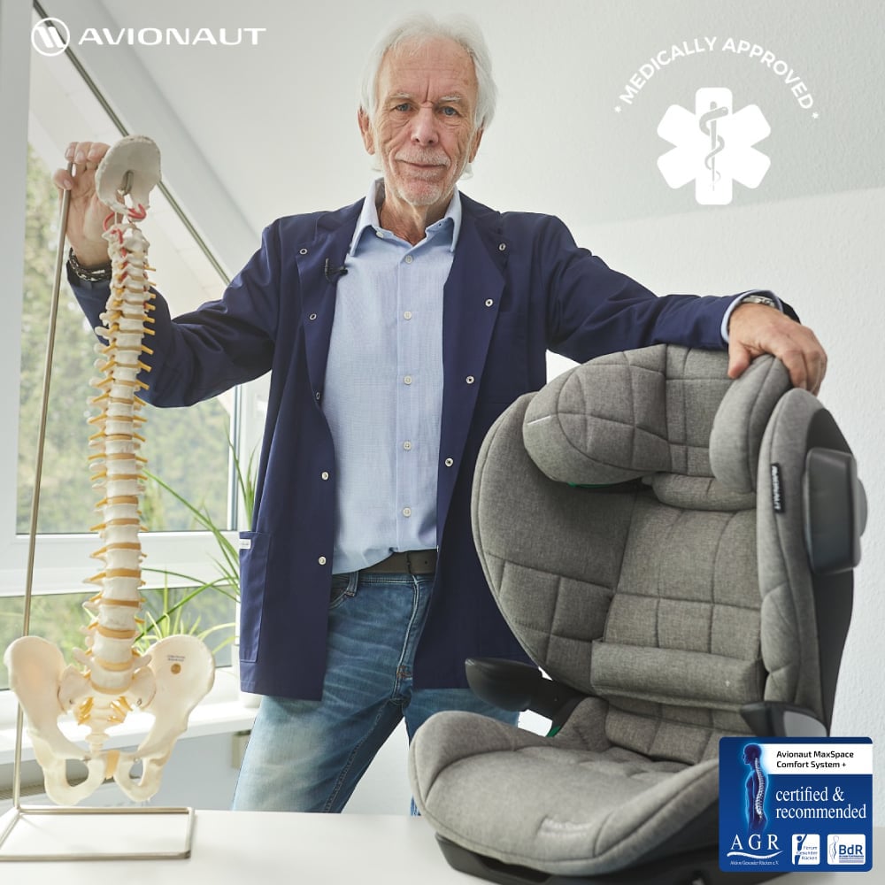 Scaun auto AVIONAUT MaxSpace AirFlow AV36006AIRFLOW, Isofix, 15-36kg, i-Size, verde