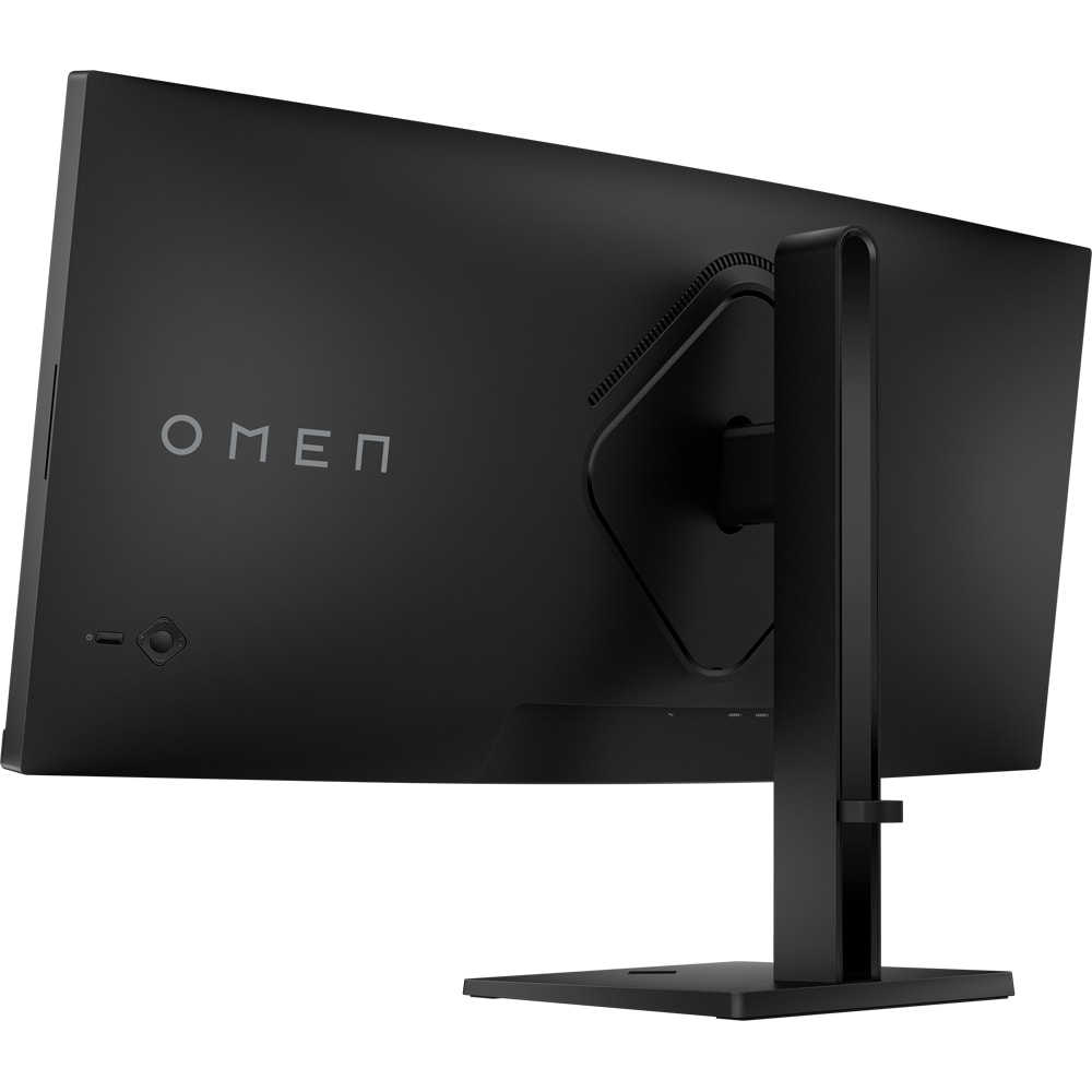Monitor Gaming curbat LED VA HP OMEN 34c G2, 34", WQHD, 180Hz, AMD Freesync Premium, negru