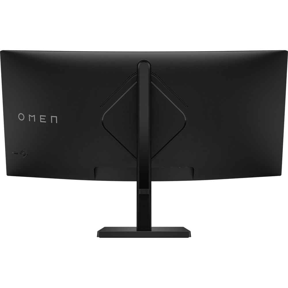 Monitor Gaming curbat LED VA HP OMEN 34c G2, 34", WQHD, 180Hz, AMD Freesync Premium, negru