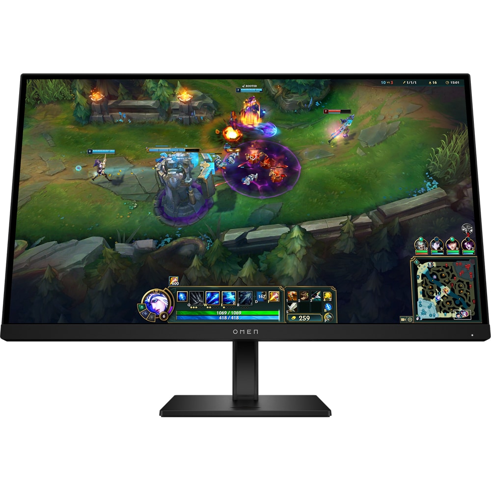 Monitor Gaming LED IPS HP Omen 27 G2, 27", Full HD, 180Hz, AMD FreeSync, pivot, negru