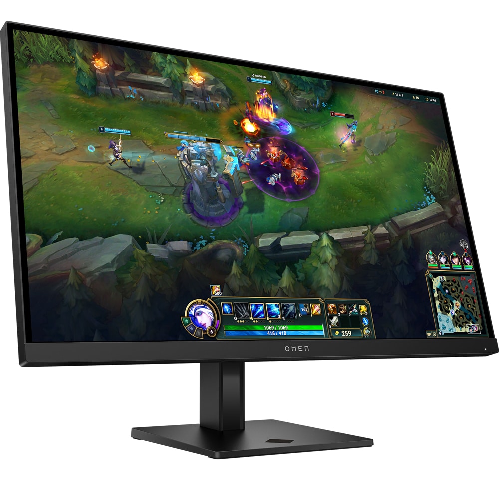 Monitor Gaming LED IPS HP Omen 27 G2, 27", Full HD, 180Hz, AMD FreeSync, pivot, negru