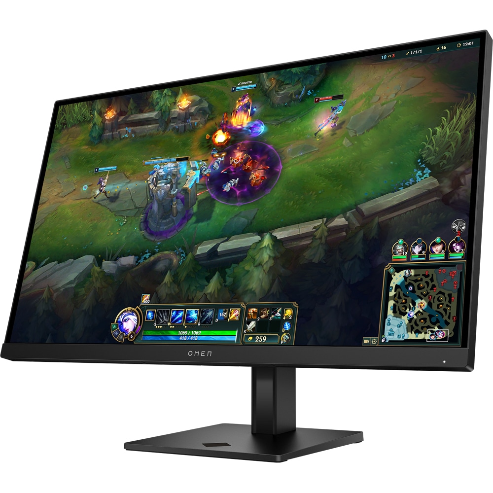 Monitor Gaming LED IPS HP Omen 27 G2, 27", Full HD, 180Hz, AMD FreeSync, pivot, negru