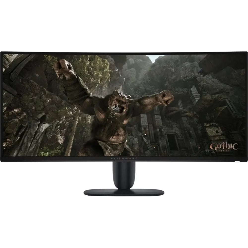 Monitor Gaming curbat LED VA Dell Alienware AW3426DWM, 34", WQHD, 240Hz, AMD FreeSync, HDR, negru