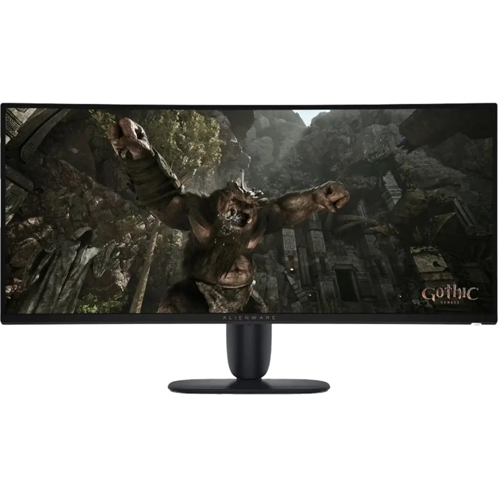 Monitor Gaming curbat LED VA Dell Alienware AW3426DWM, 34", WQHD, 240Hz, AMD FreeSync, HDR, negru