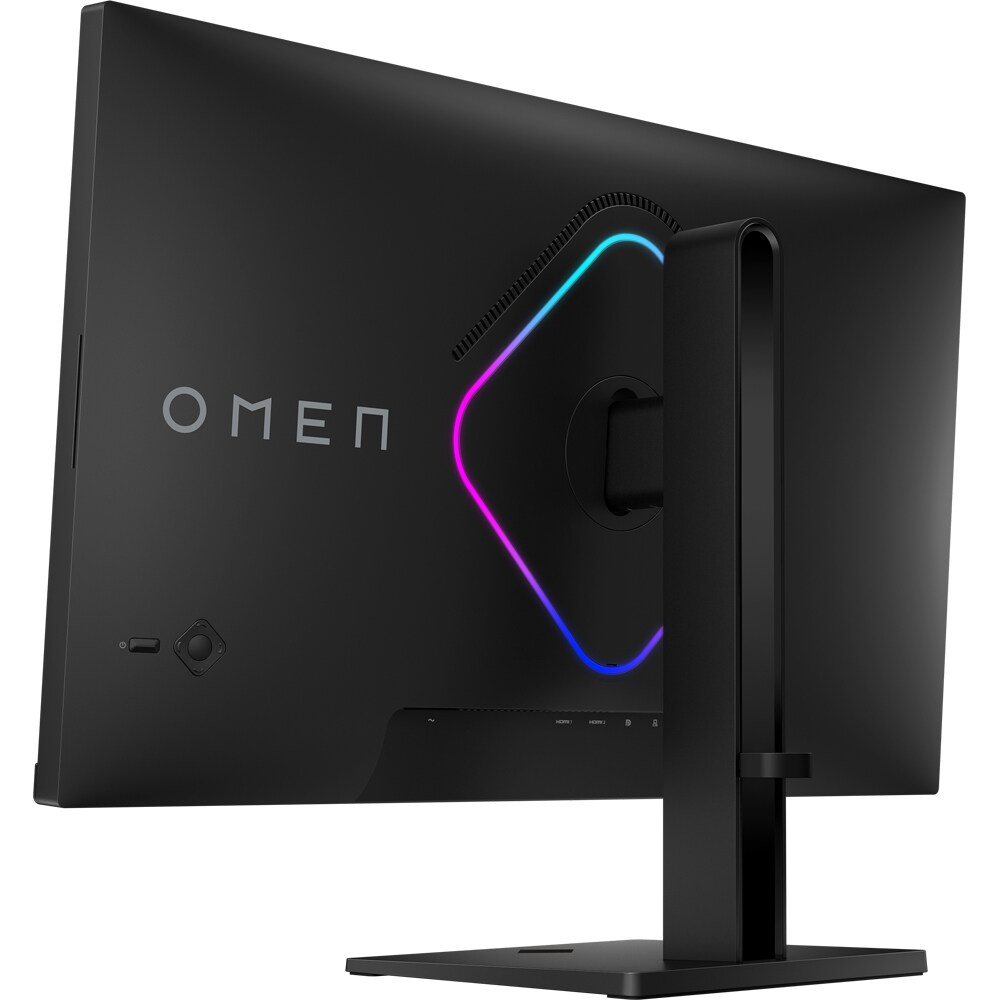 Monitor Gaming LED IPS HP Omen 27qs G2, 27", QHD, 240Hz, NVIDIA G-SYNC compatabil, boxe, pivot, negru