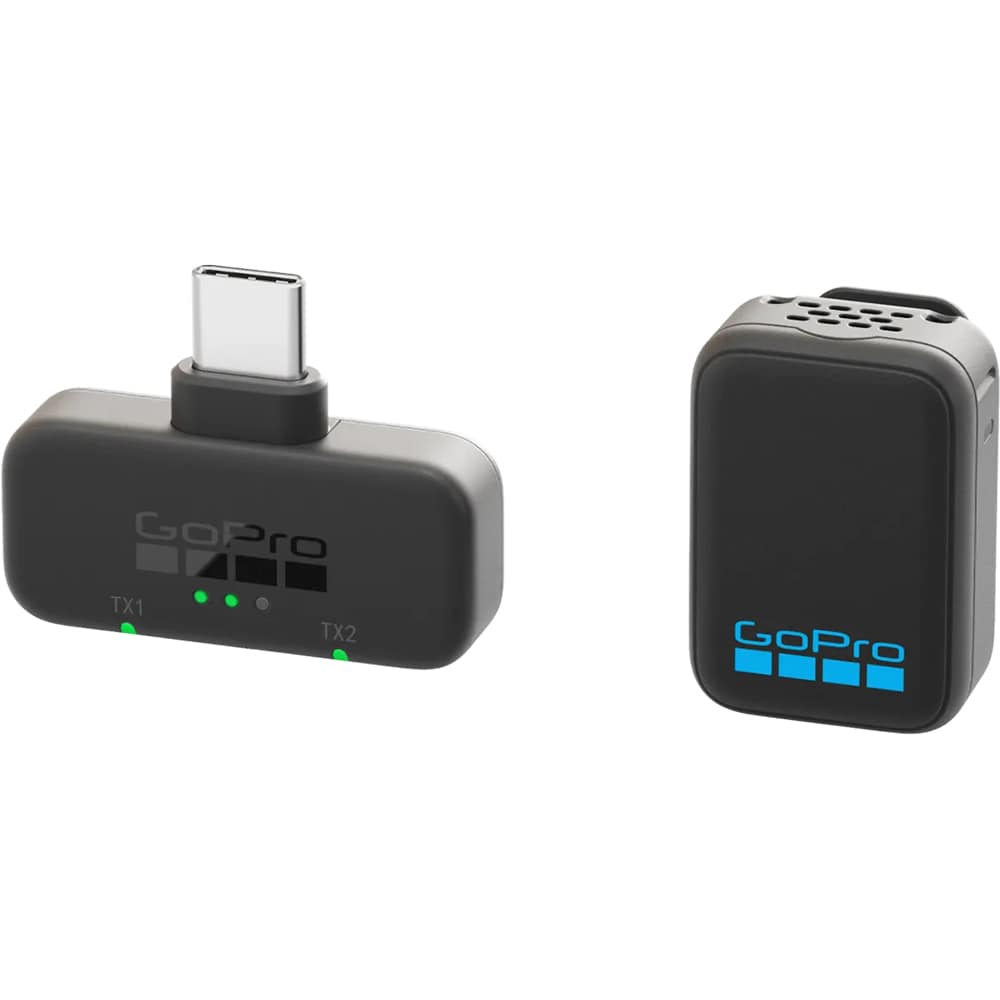 Kit Microfon GoPro Mic, (1 x Mic), Wi-Fi, negru