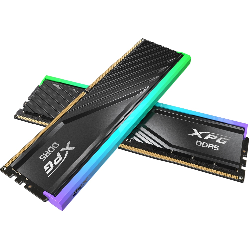 Memorie desktop ADATA Lancer Blade RGB, 32GB DDR5, 6000MHz, CL36, AX5U6000C3616G-DTLAB