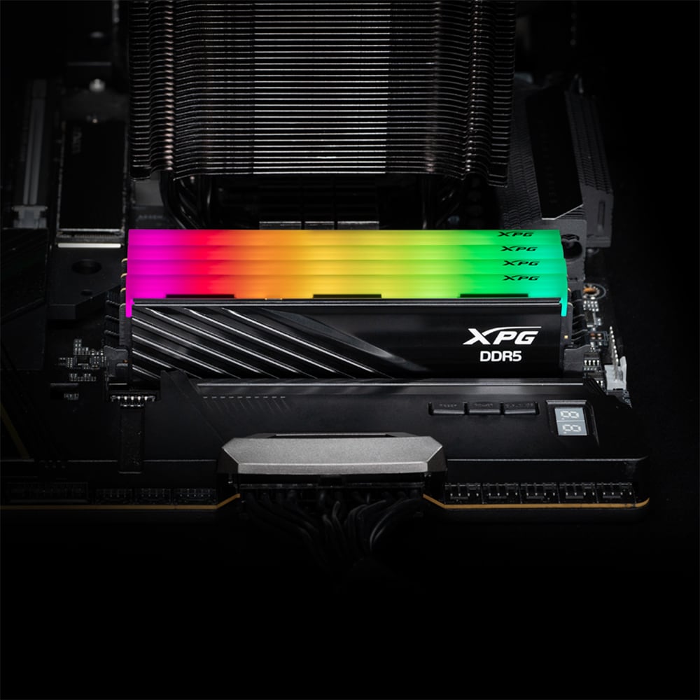 Memorie desktop ADATA Lancer Blade RGB, 32GB DDR5, 6000MHz, CL36, AX5U6000C3616G-DTLAB