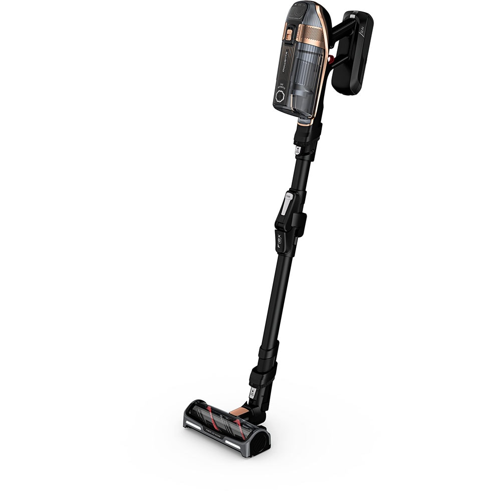 Aspirator vertical ROWENTA X-Force Flex 15.60 Aqua RH99G3WO, 0.9l, 32.4V, autonomie max 80 min, negru