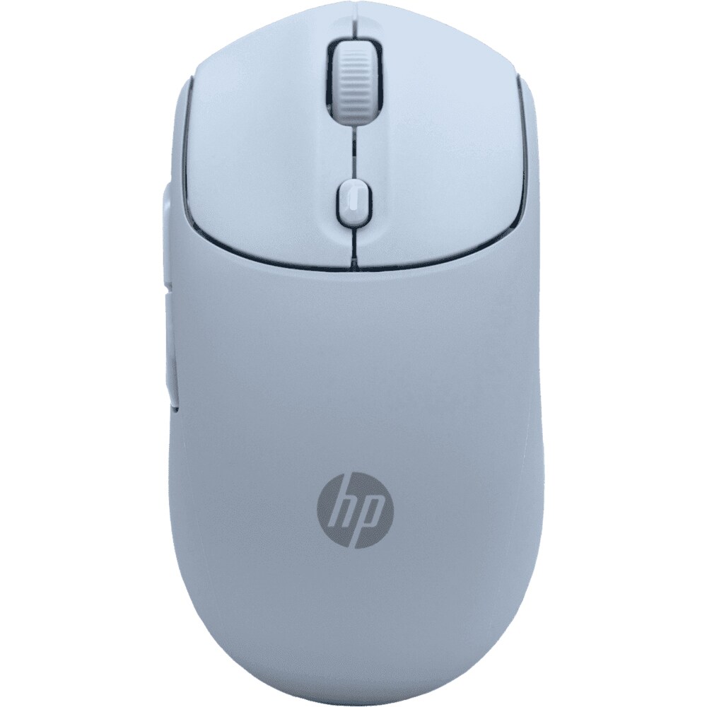 Mouse Bluetooth HP 400 (AZ7B4AA), 6000 dpi, albastru deschis