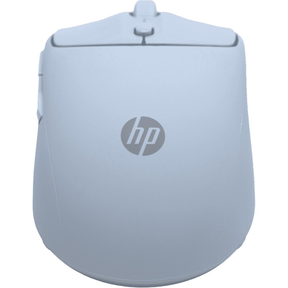 Mouse Bluetooth HP 400 (AZ7B4AA), 6000 dpi, albastru deschis