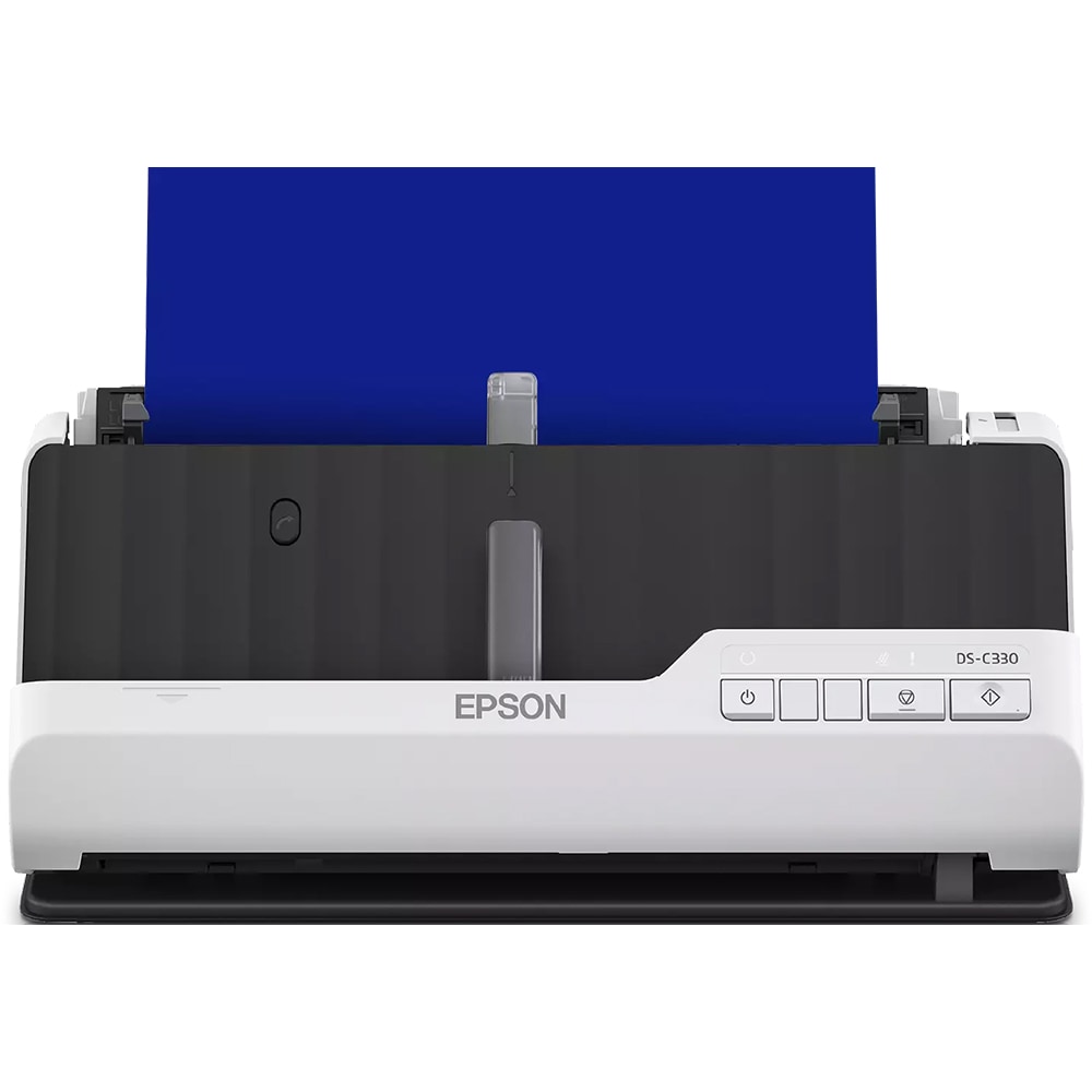 Scanner EPSON DS-C330, A4, USB, alb-negru