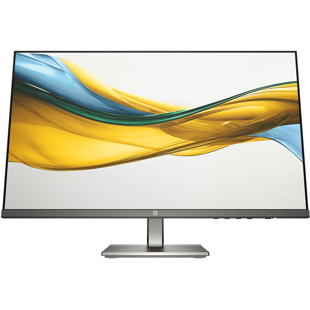 Monitor LED IPS HP Series 5 Pro 524da, 23.8", Full HD, 100Hz, boxe, argintiu - negru