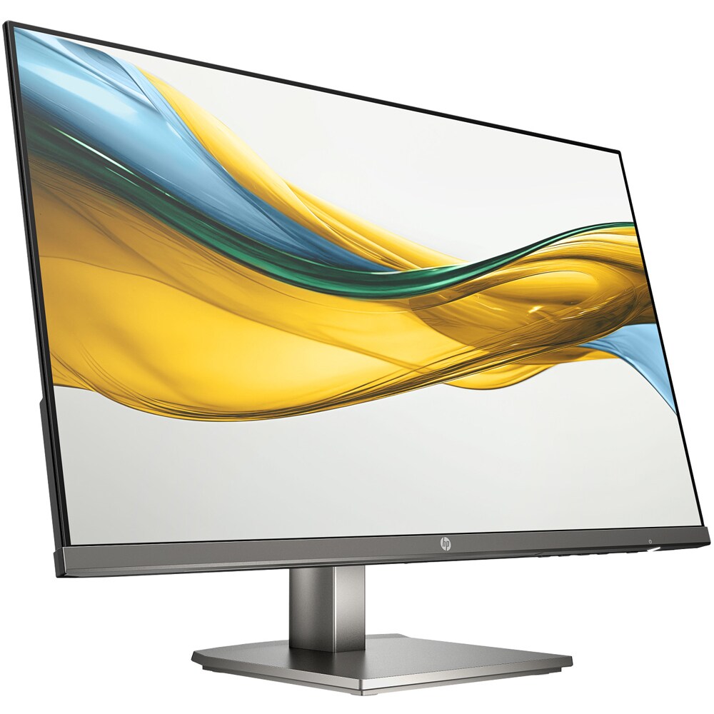 Monitor LED IPS HP Series 5 Pro 524da, 23.8", Full HD, 100Hz, boxe, argintiu - negru