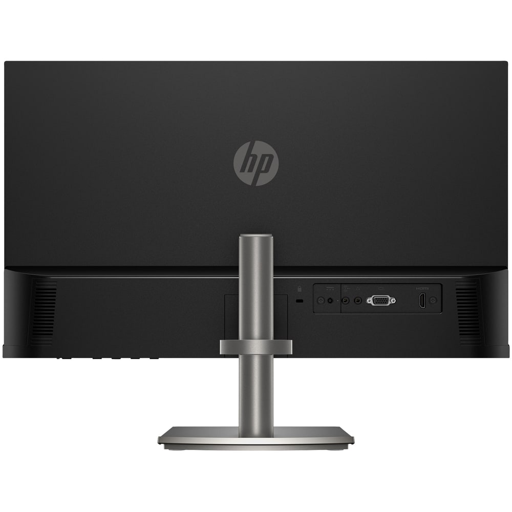 Monitor LED IPS HP Series 5 Pro 524da, 23.8", Full HD, 100Hz, boxe, argintiu - negru