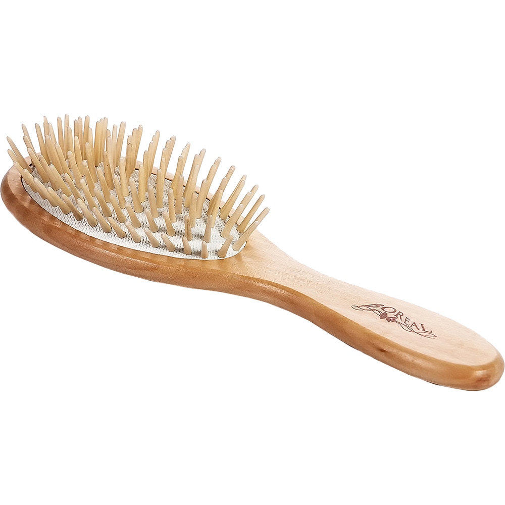 Perie de par ovala BOREAL Naturelle B1400, lemn