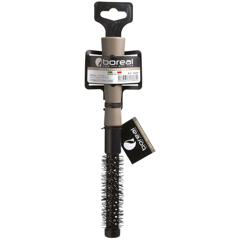 Perie de par cilindrica BOREAL Professionale B1509, protectie termica, plastic