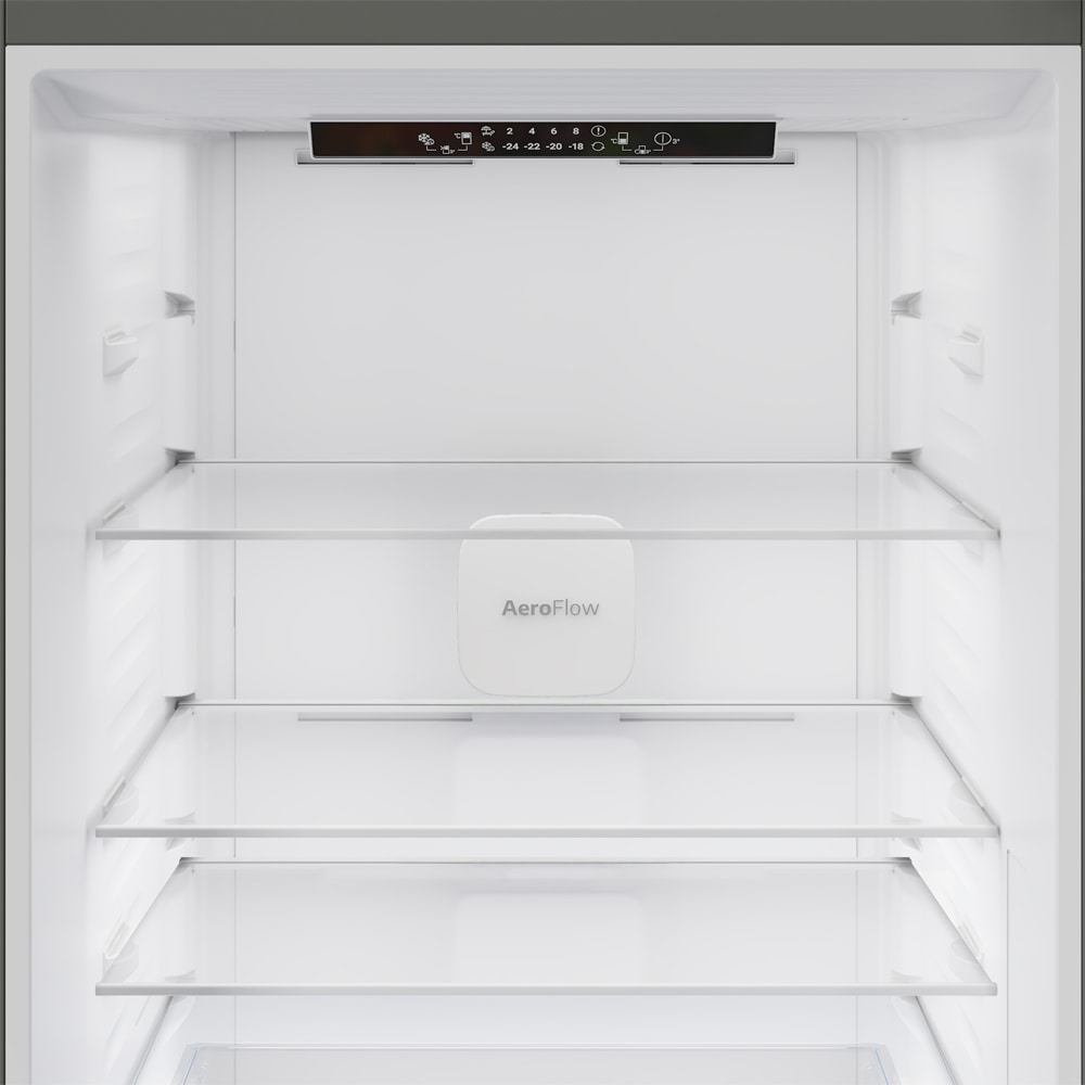 Combina frigorifica BEKO B1RCNA374HXB, No Frost, 370 l, H 186.5 cm, Clasa E, inox
