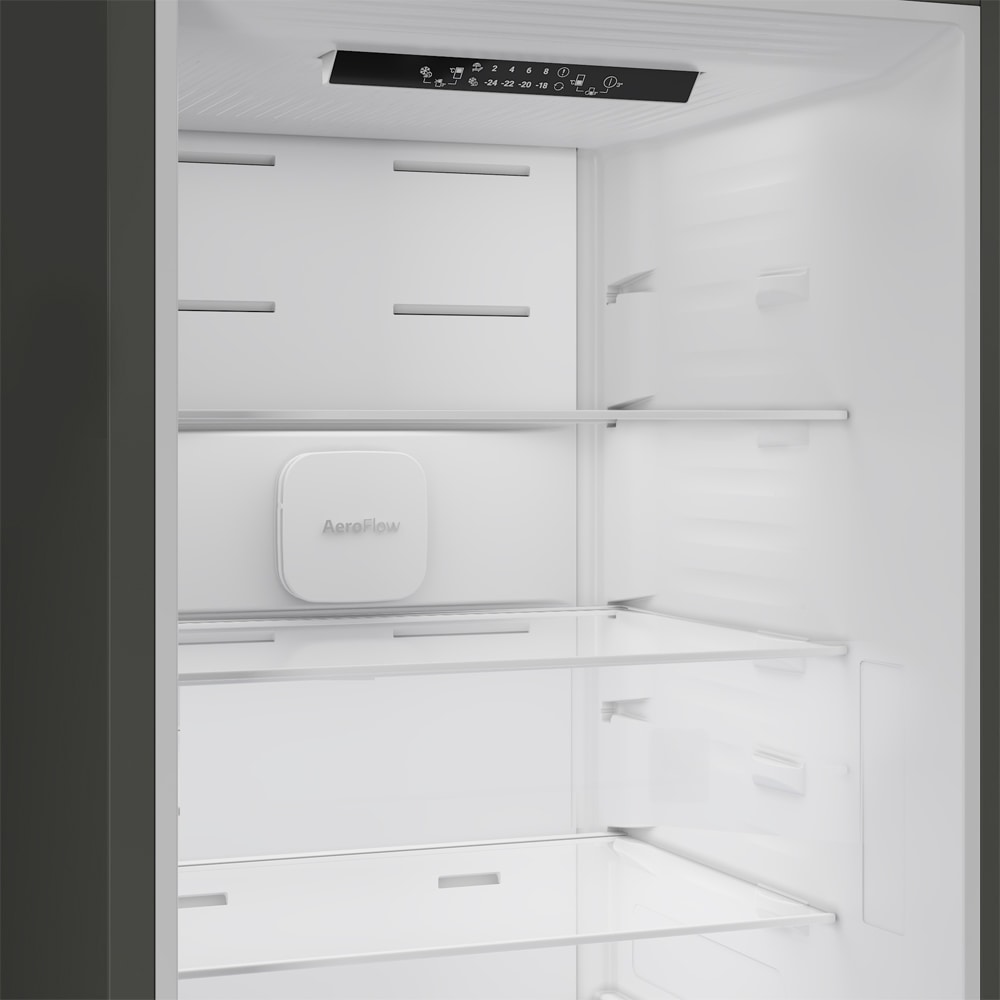 Combina frigorifica BEKO B1RCNA374HXB, No Frost, 370 l, H 186.5 cm, Clasa E, inox