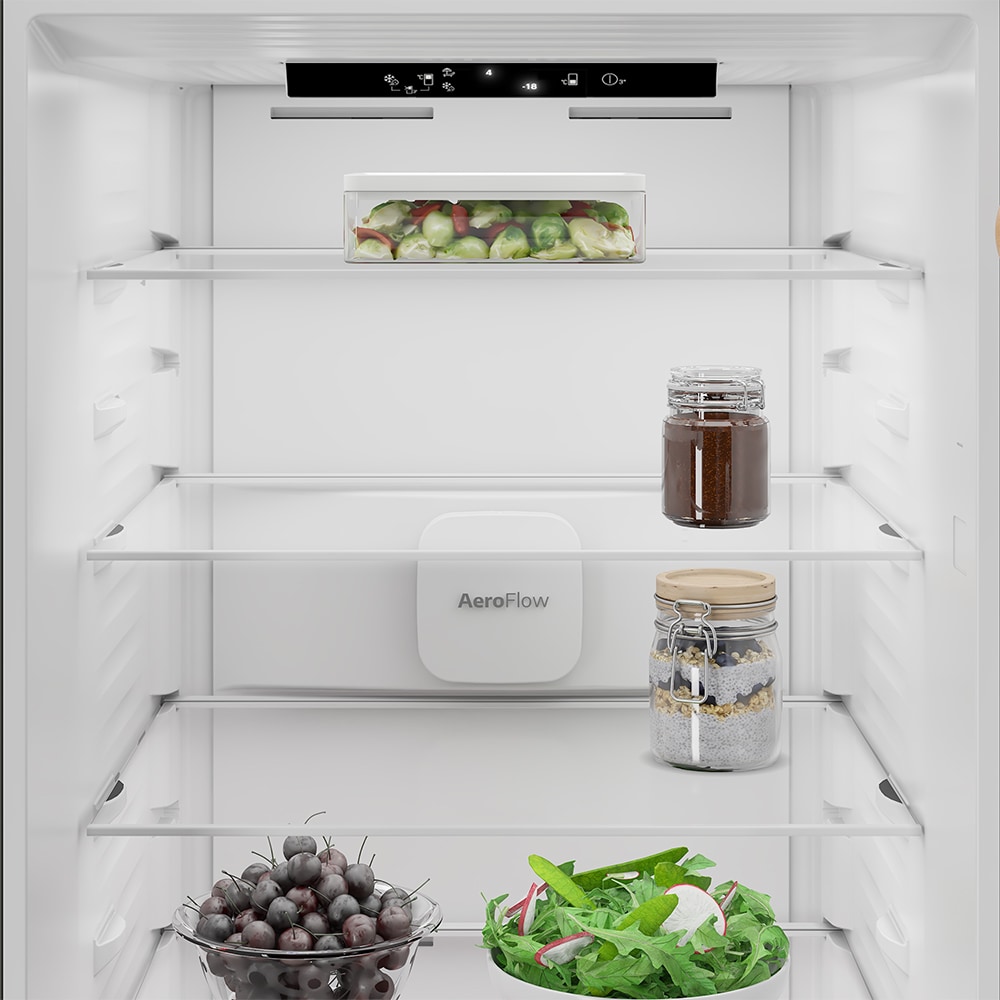 Combina frigorifica BEKO B1RCNA414HDXB, No Frost, 415 l, H 203.5 cm, Clasa E, Dozator apa, argintiu