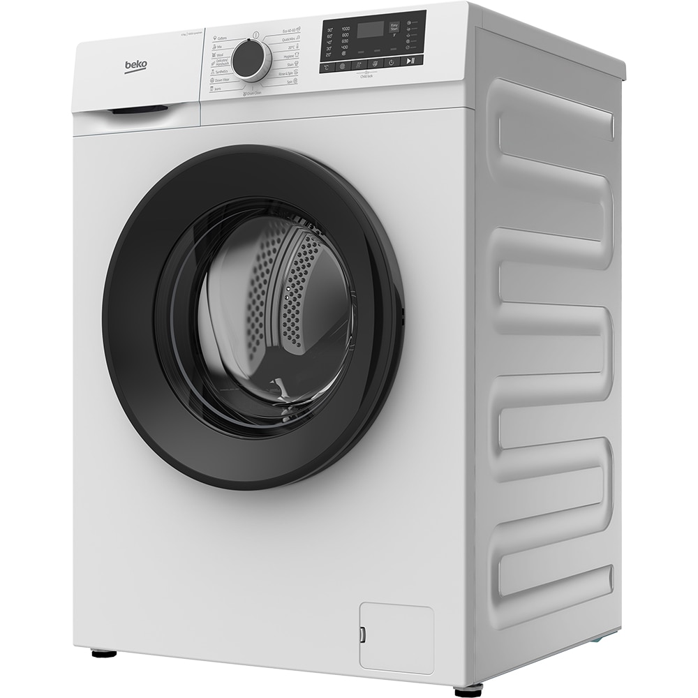 Masina de spalat rufe frontala slim BEKO B1WFK2604WBEE, 6 kg, 1000rpm, Clasa D, alb