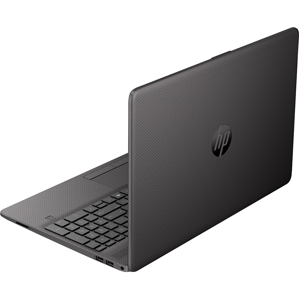 Laptop HP 250R G9, Intel Core 5 120U pana la 5GHz, 15.6" Full HD, 16GB, SSD 512GB, Intel Graphics, Free Dos, negru