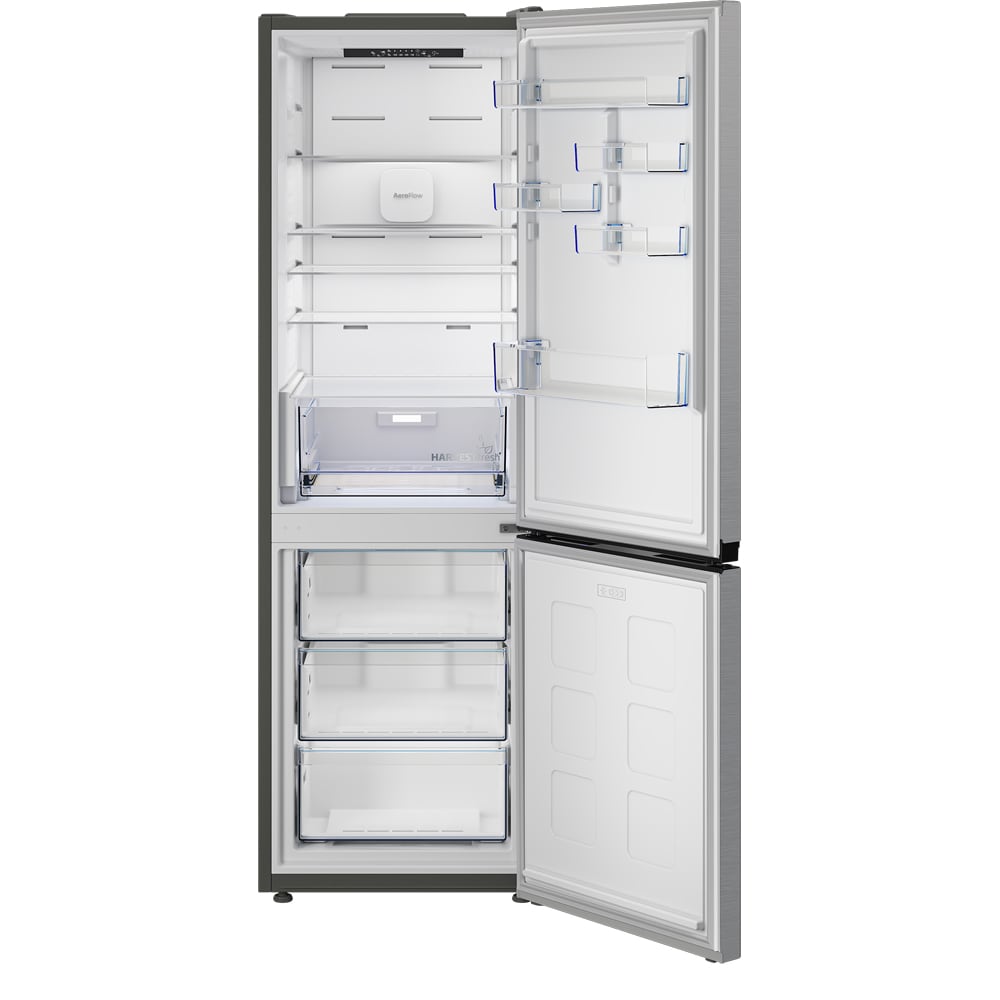 Combina frigorifica BEKO B3RCNA375HXB, No Frost, 370 l, H 186.5 cm, Clasa D, inox