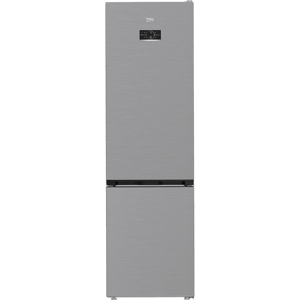 Combina frigorifica BEKO B3RCNA415HXB1, No Frost, 415 l, H 203.5 cm, Clasa D, argintiu