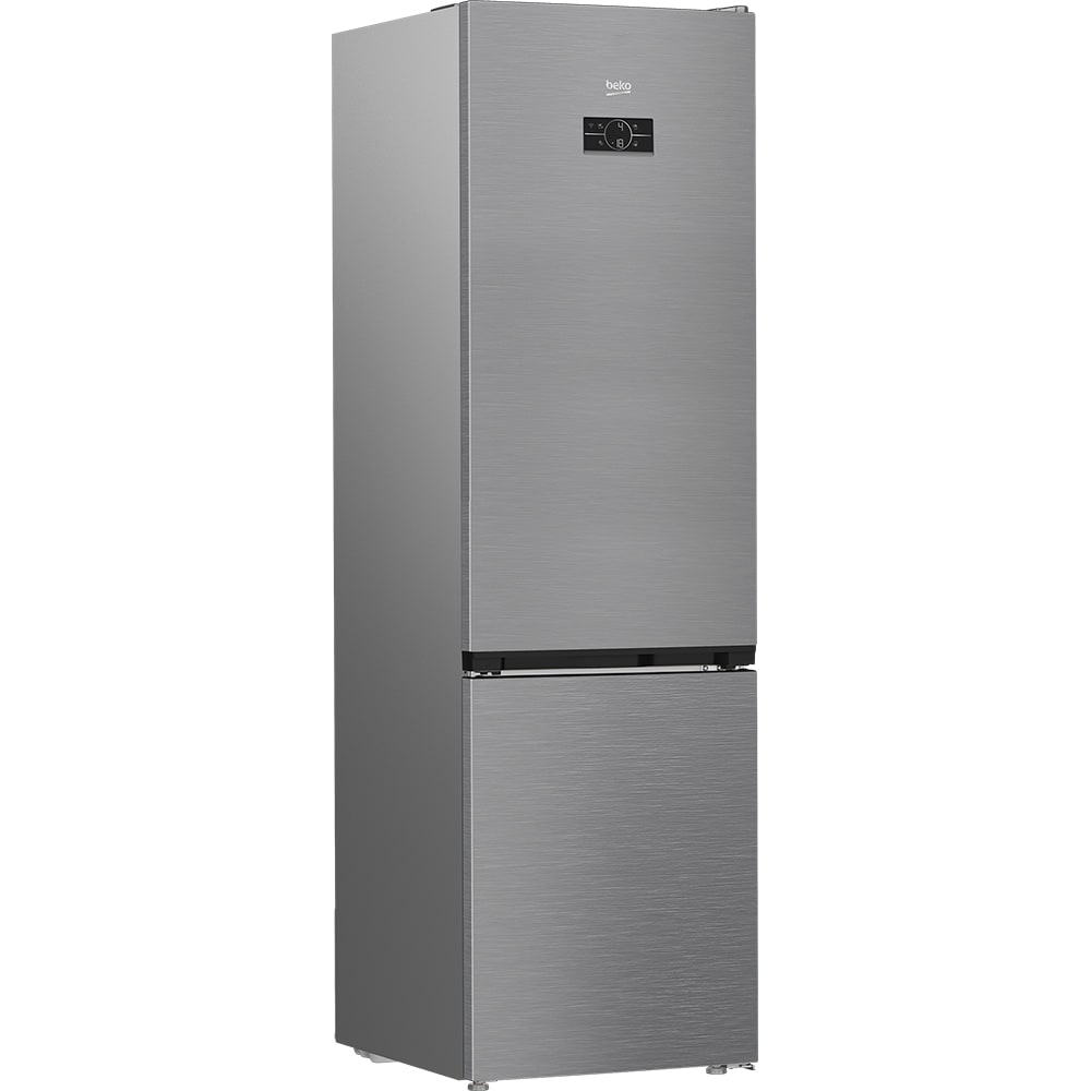 Combina frigorifica BEKO B3RCNA415HXB1, No Frost, 415 l, H 203.5 cm, Clasa D, argintiu