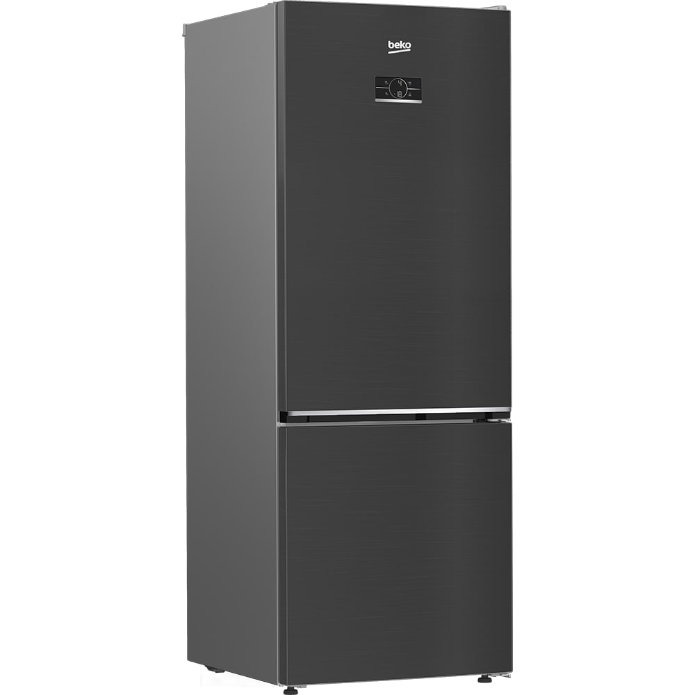 Combina frigorifica BEKO B3RCNE564HXBR, No Frost, 490 l, H 192 cm, Clasa E, dark inox