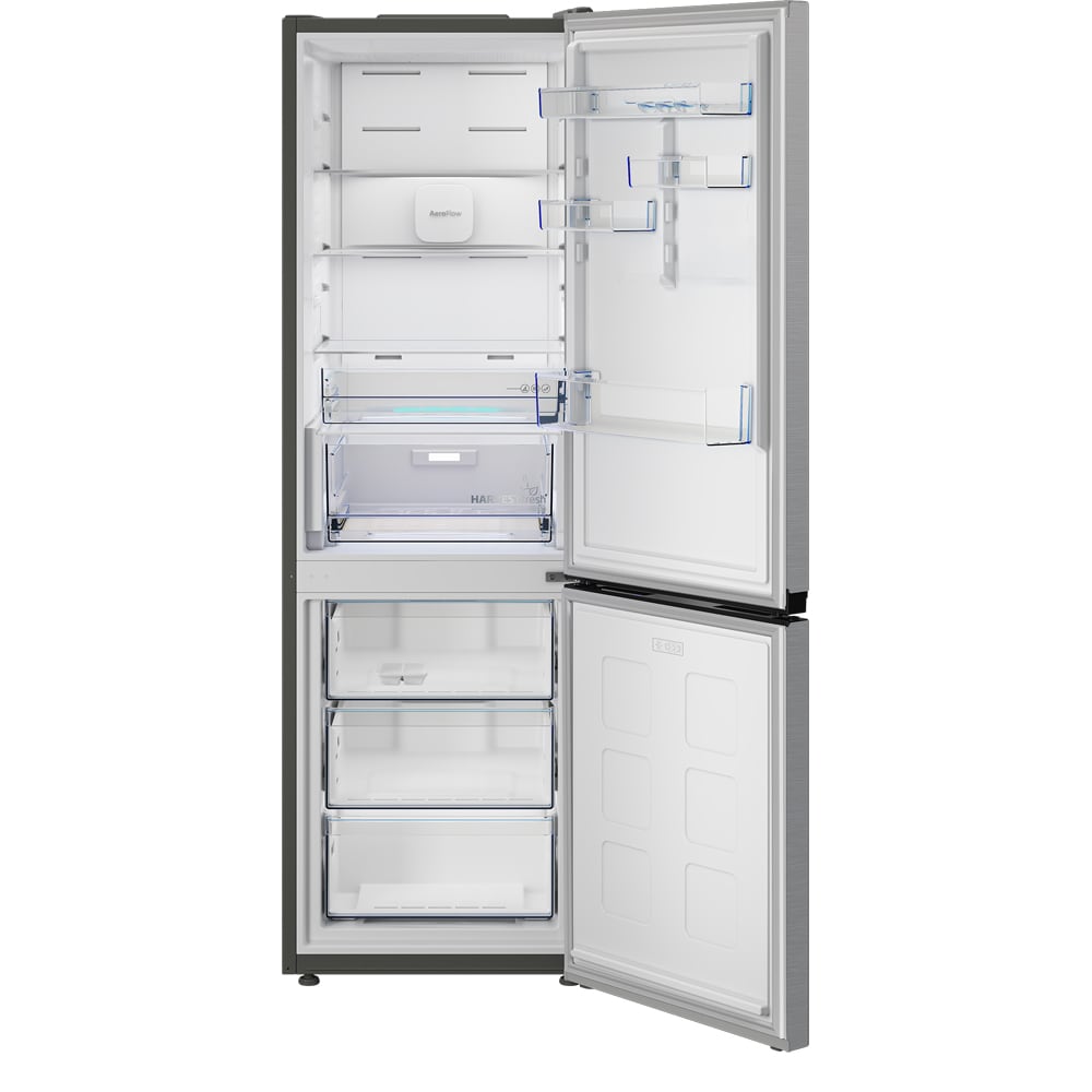 Combina frigorifica BEKO B5RCNA375HXB1, No Frost, 370 l, H 186.5 cm, Clasa D, inox