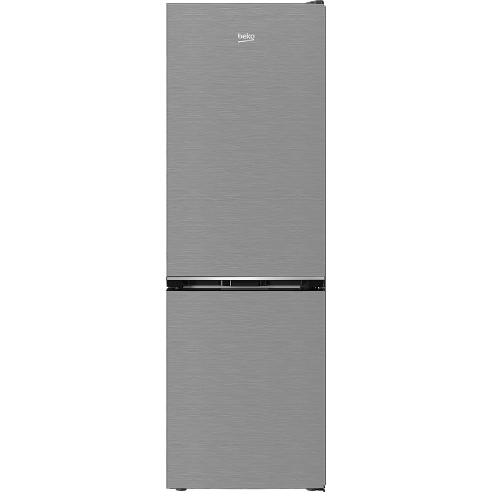 Combina frigorifica BEKO B5RCNA376HXB, No Frost, 370 l, H 186.5 cm, Clasa C, argintiu
