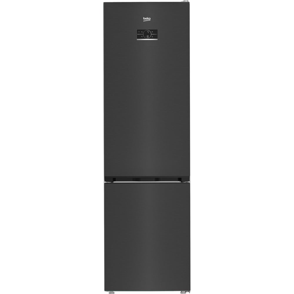 Combina frigorifica BEKO B5RCNA416HXBRW, No Frost, 415 l, H 203.5 cm, Clasa C, Wi-Fi, dark inox