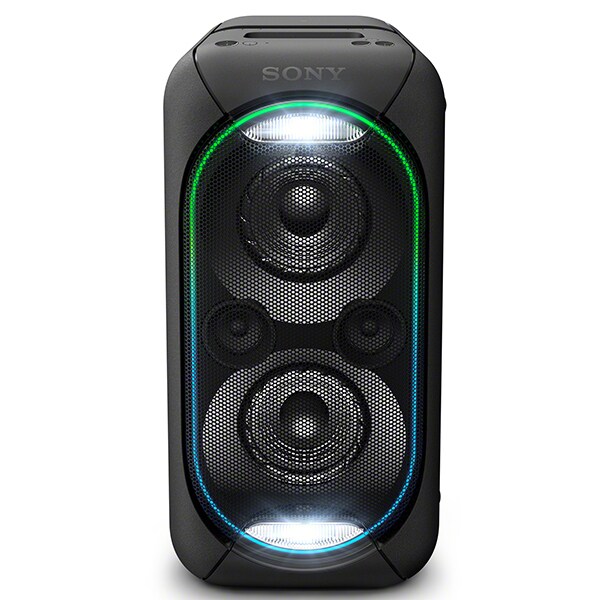 Sistem audio High Power SONY GTKXB60B, Bluetooth, NFC, Extra Bass, Party Music, Iluminare, negru