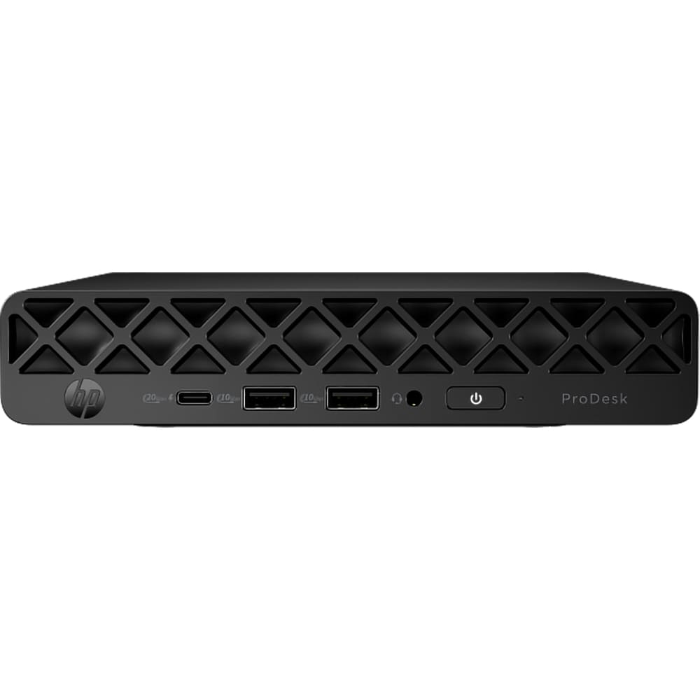 Sistem Desktop PC HP ProDesk 4 Mini G1i AI, Intel Core Ultra 5 225T pana la 4.9GHz, 16GB, SSD 512GB, Intel Graphics, Windows 11 Pro