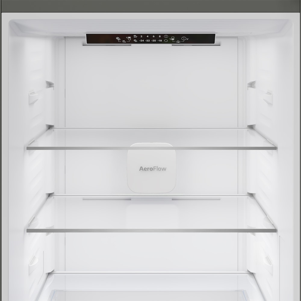 Combina frigorifica BEKO B7RCNA377HXP, No Frost, 370 l, H 186.5 cm, Clasa B, inox