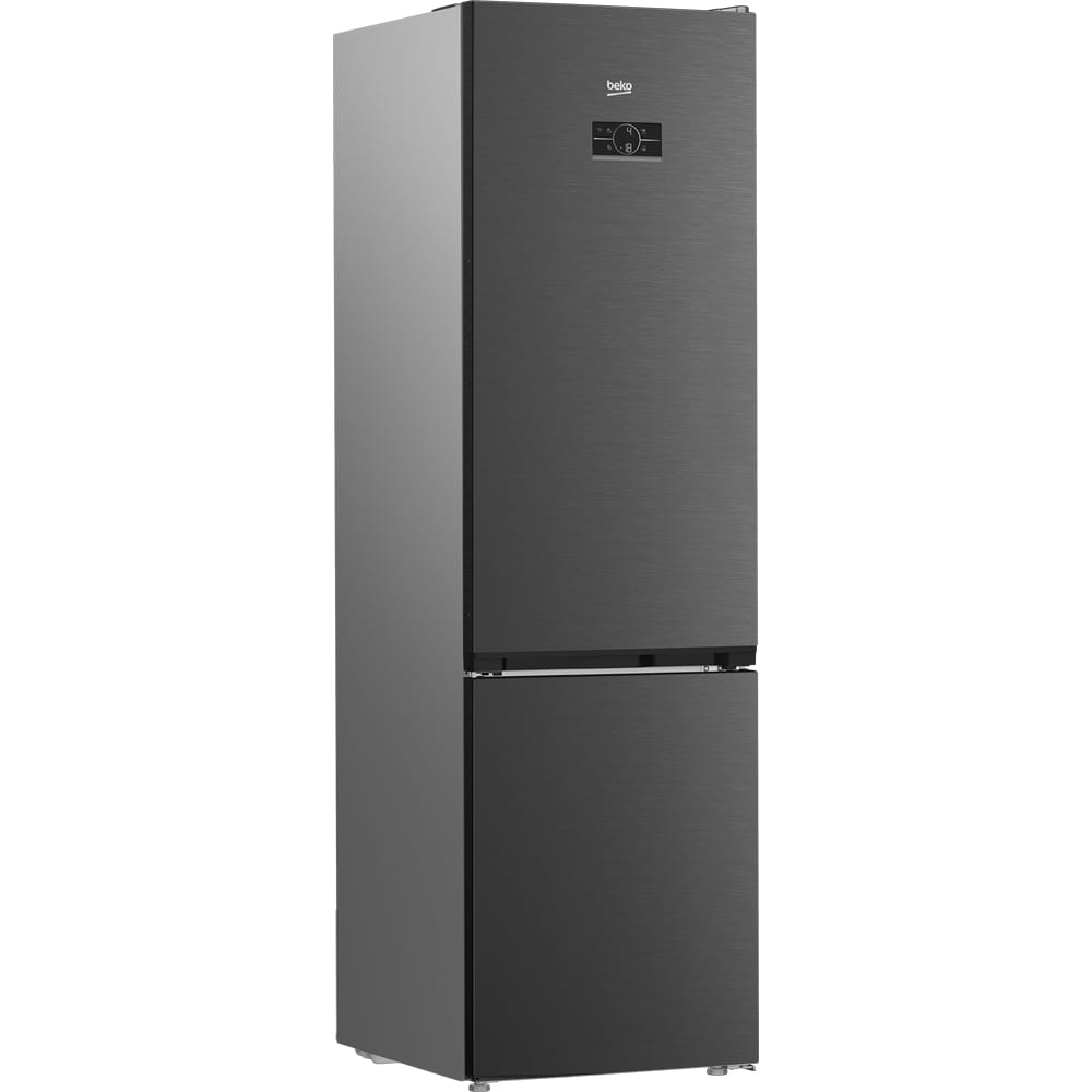Combina frigorifica BEKO B7RCNA417HXBRW, No Frost, 415 l, H 203.5 cm, Clasa B, dark inox