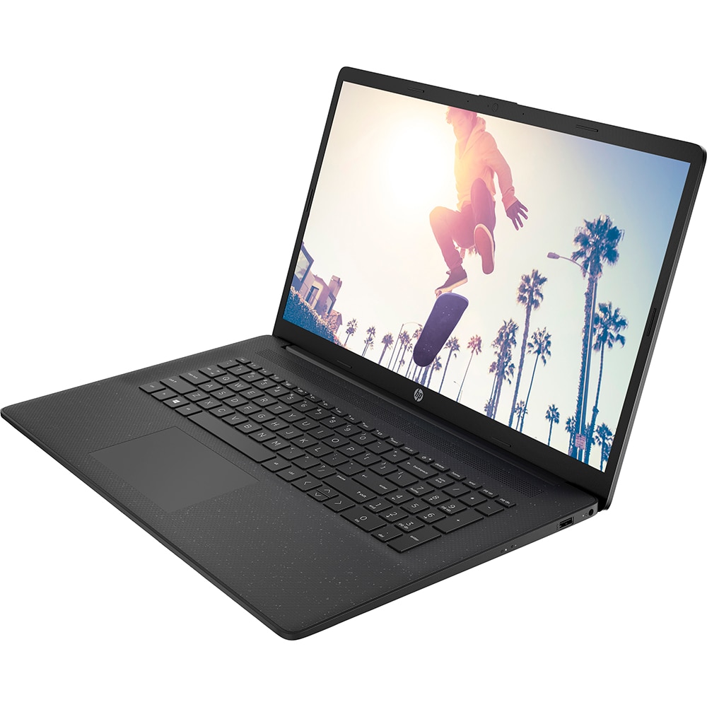 Laptop HP 17-cn3004nq, Intel Core i5-1334U pana la 4.6GHz, 17.3" Full HD, 16GB, SSD 1TB, Intel Iris Xe Graphics, Free DOS, argintiu