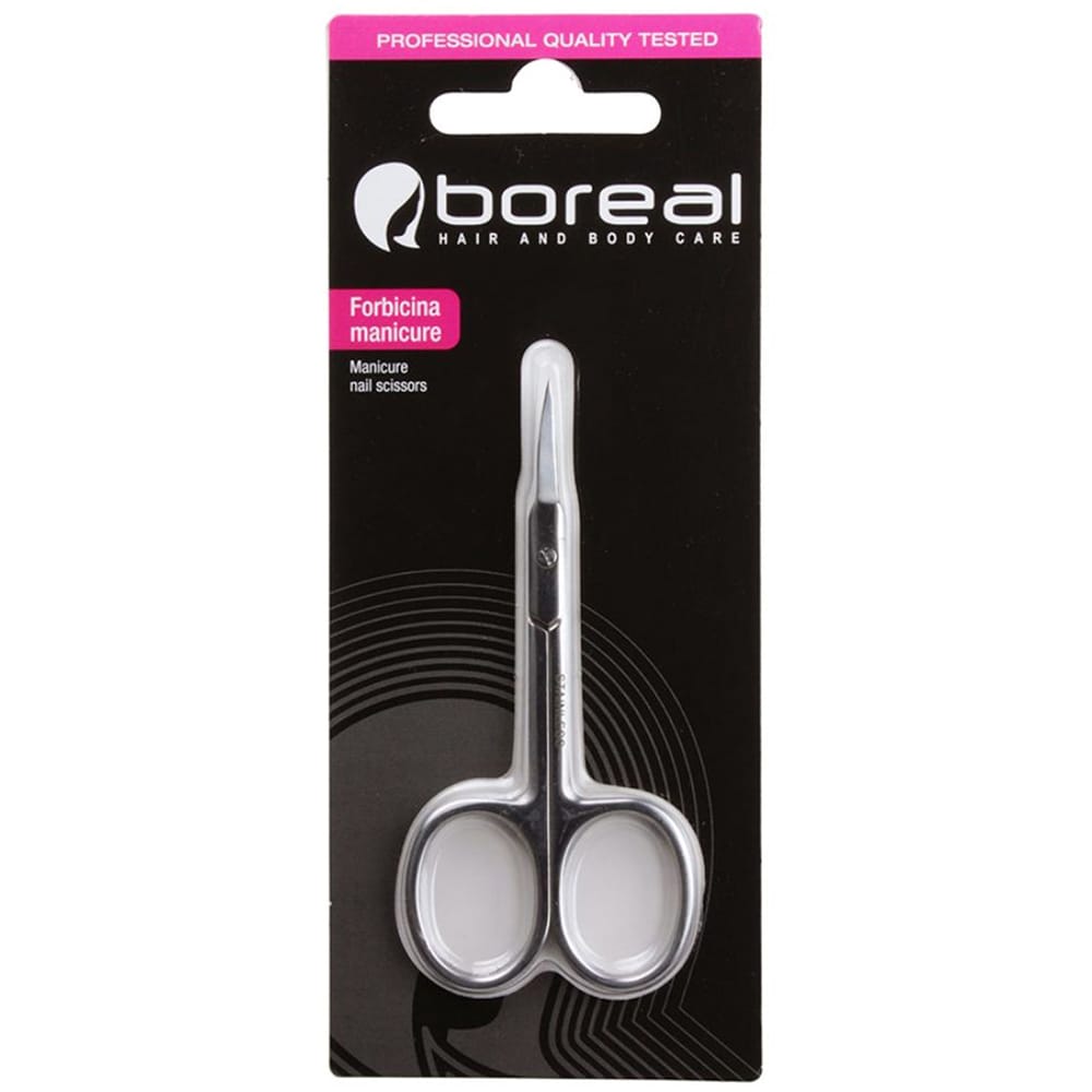 Forfecuta manichiura BOREAL B921, otel inoxidabil, argintiu