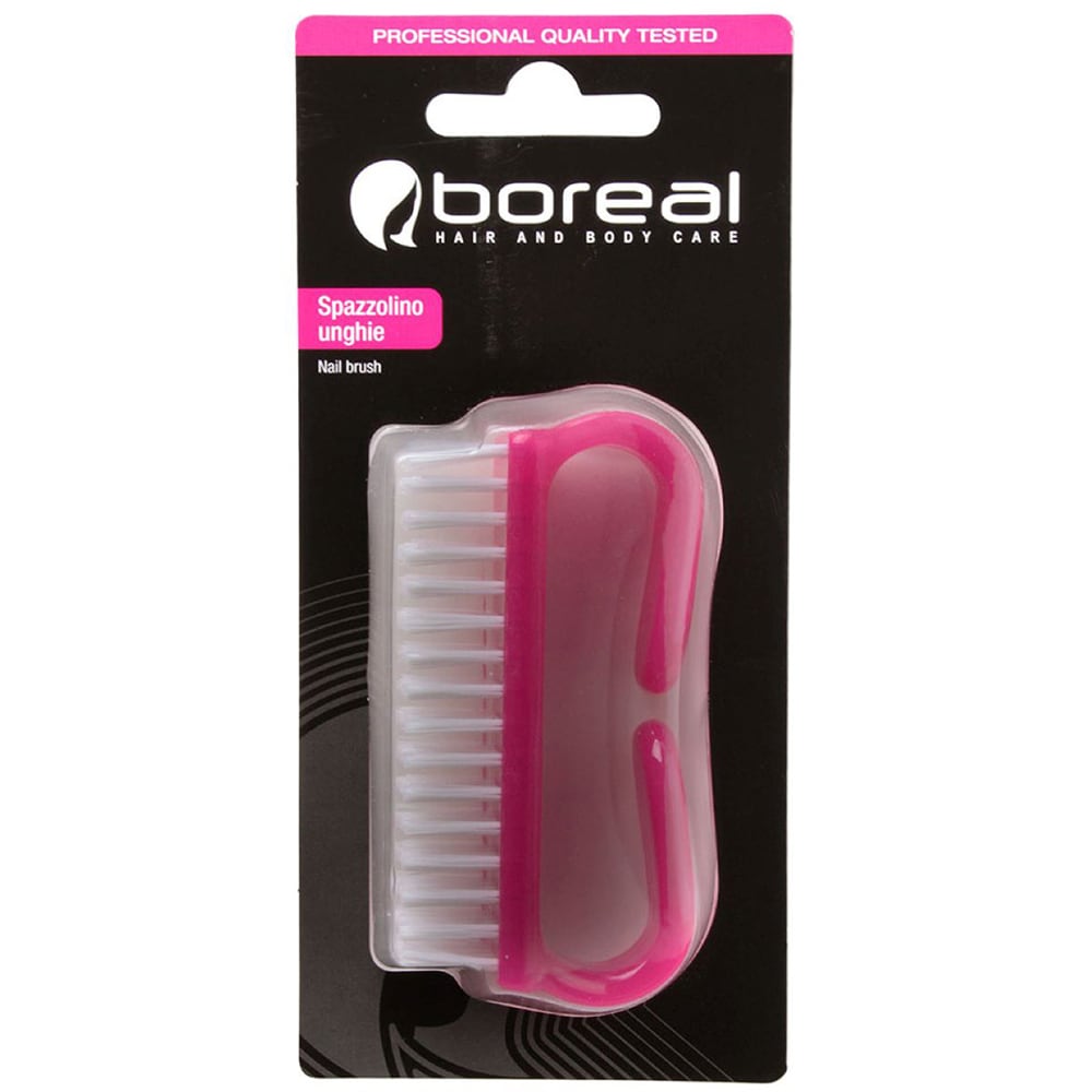 Perie pentru unghii BOREAL B936, nylon, roz