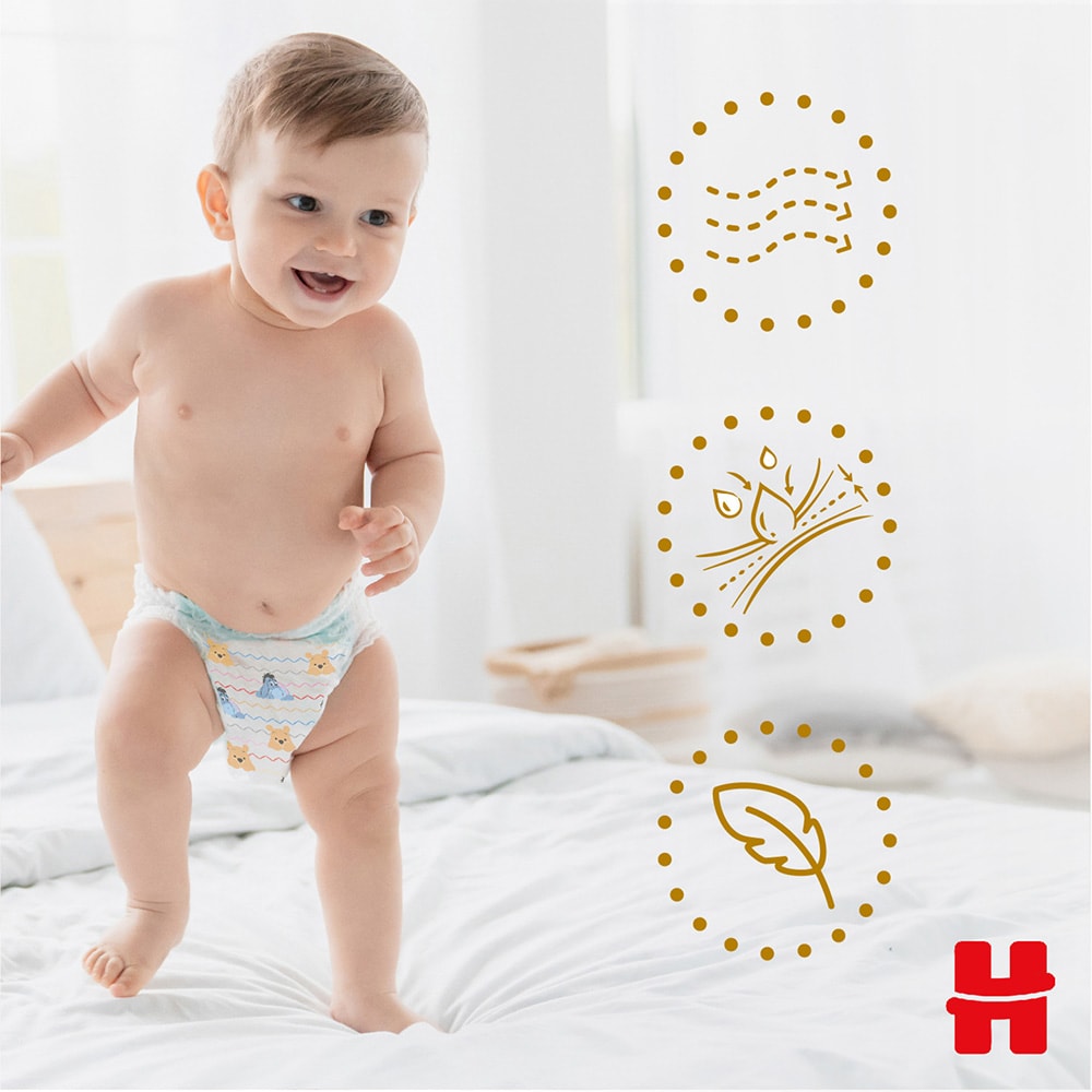 Scutece chilotel HUGGIES Extra Care Pants nr 5, Unisex, 12-17 kg, 34 buc