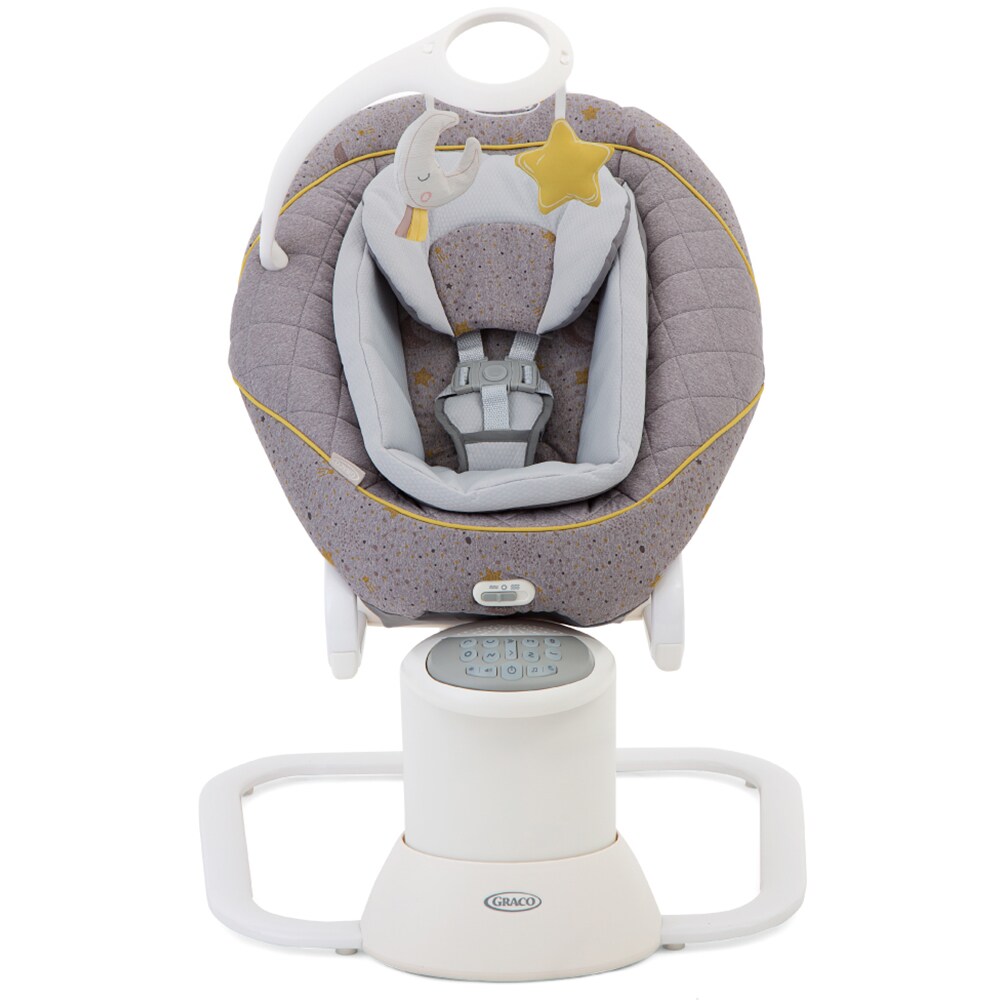 Balansoar GRACO All Ways Soother Stargazer G1AP998STZEU, 0 luni+, gri-alb