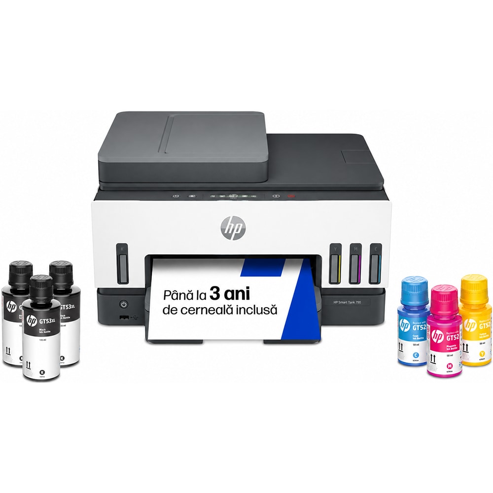 Multifunctional inkjet color HP Smart Tank 750 All-in-One CISS, A4, USB, Wi-Fi