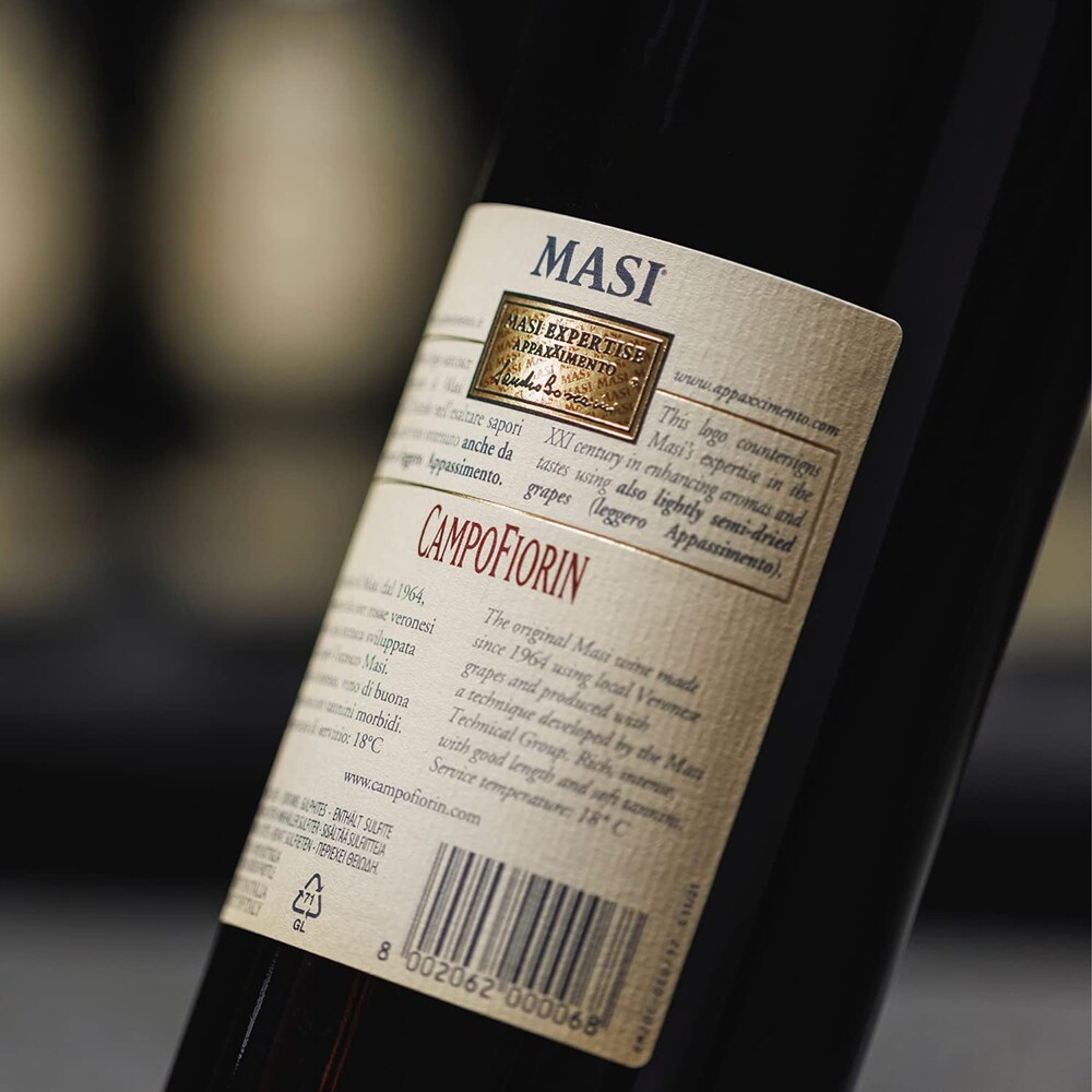 Vin rosu sec Masi Campofiorin Rosso Verona IGT, 0.75L