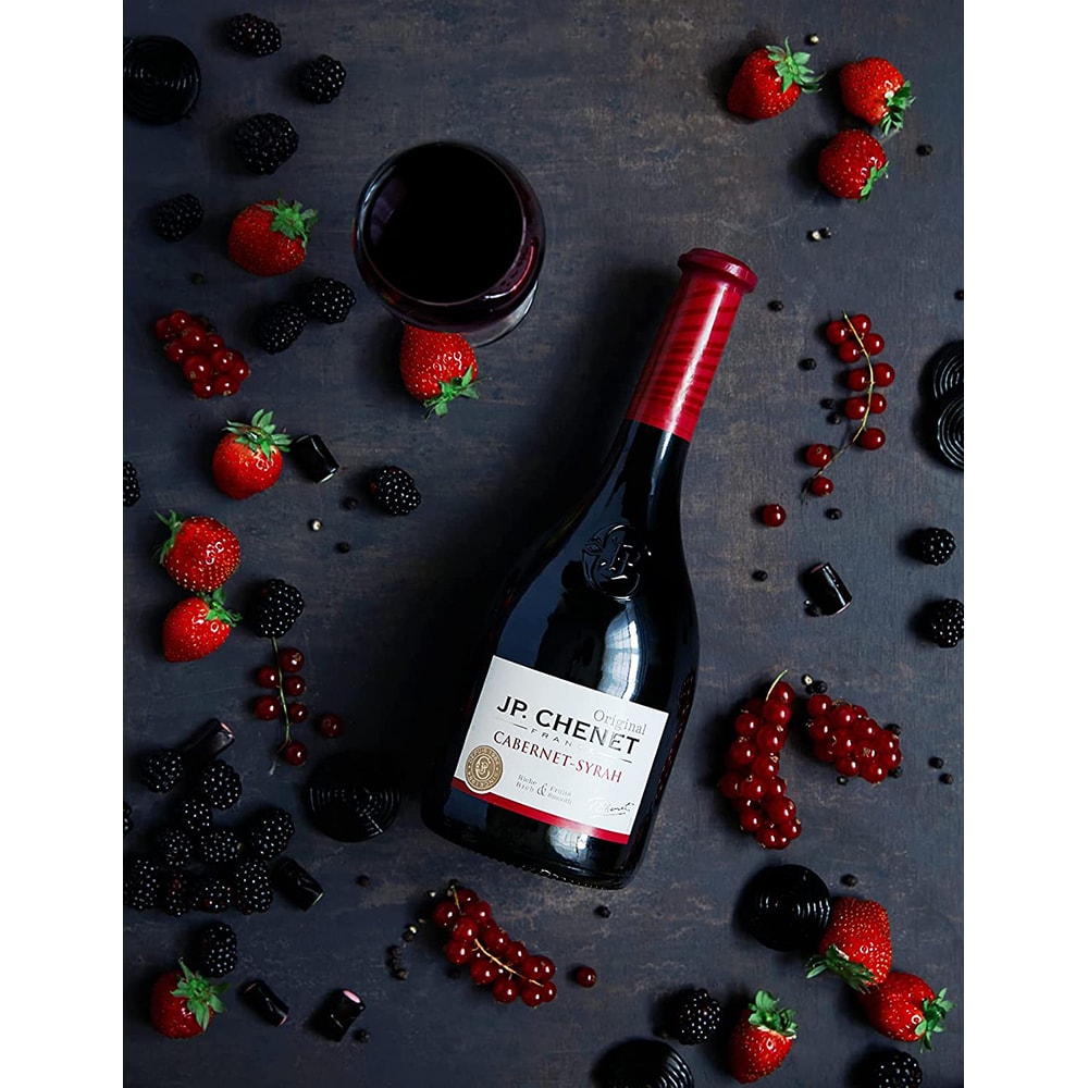 Vin rosu sec Jp Chenet Cabernet Syrah, 0.75L
